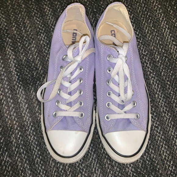 Converse Shoes - Lavender converses